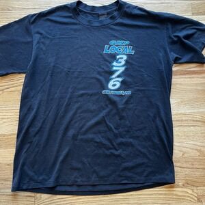 Vintage Y2K  Black Platinum Plus Tee 2 XL Racing